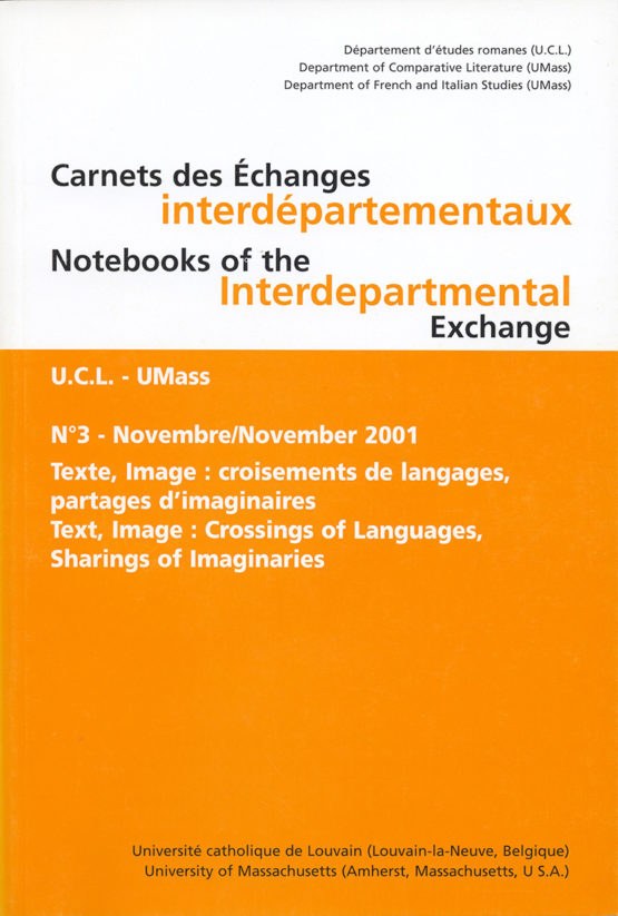 Carnets des Échanges interdépartementaux N°3 - Novembre 2001